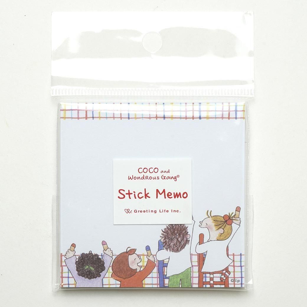 ココちゃん スティックメモ | おえかき - PaperMint Online Shop