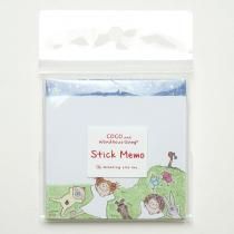 【のこりわずか!】ココちゃん スティックメモ 夜空
