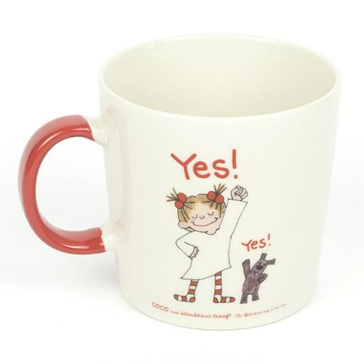 ココちゃん マグカップ | ハピネス 275ml - PaperMint Online Shop