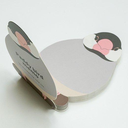 アニマルダイカットメモ | 文鳥 - PaperMint Online Shop