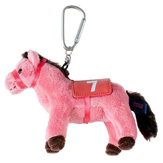 競馬ぬいぐるみキーホルダー ピンク - PaperMint Online Shop