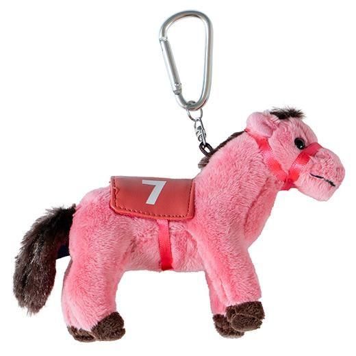競馬ぬいぐるみキーホルダー ピンク - PaperMint Online Shop