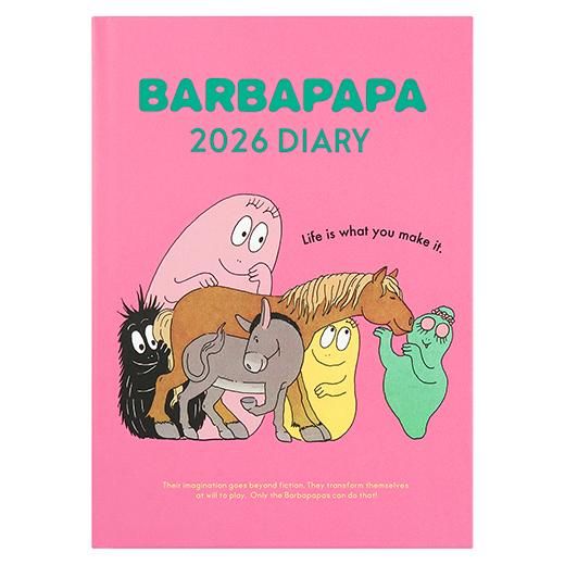 2026年 バーバパパ手帳 B6ハード - PaperMint Online Shop