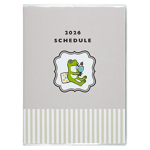 2026年 かえるの時間手帳 | A6ソフト - PaperMint Online Shop