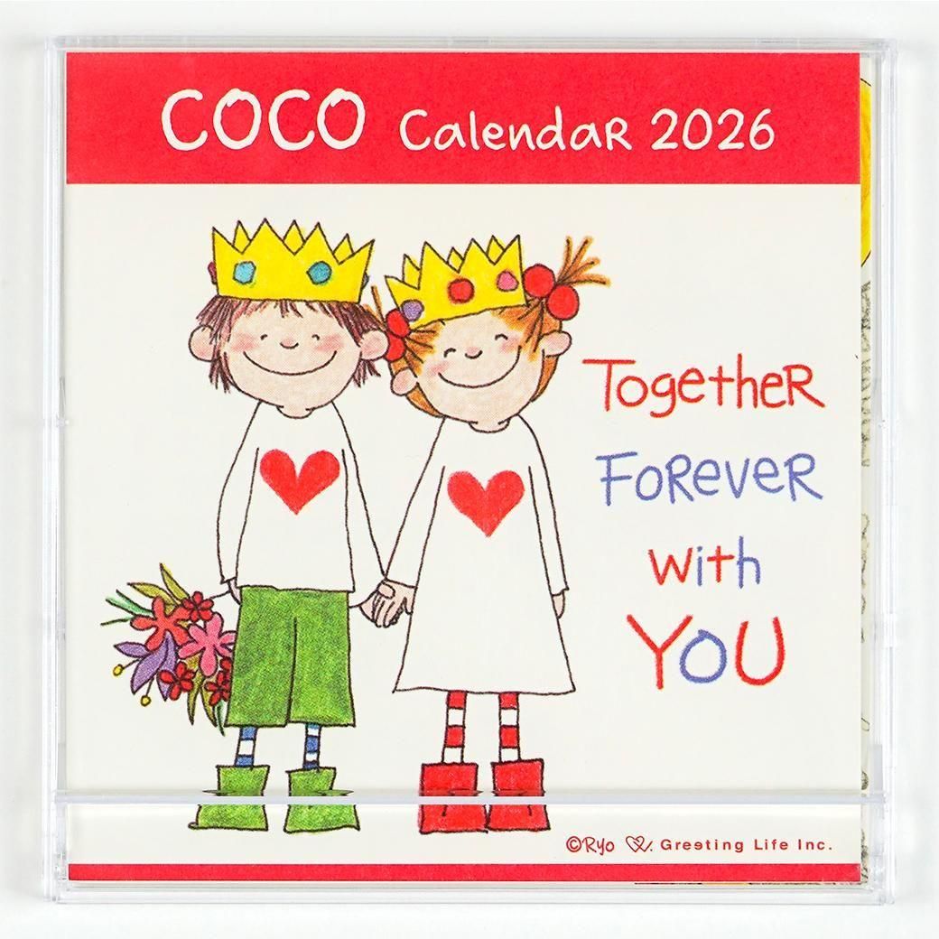 2026年 ココちゃん／サカモトリョウ FDカレンダー - PaperMint