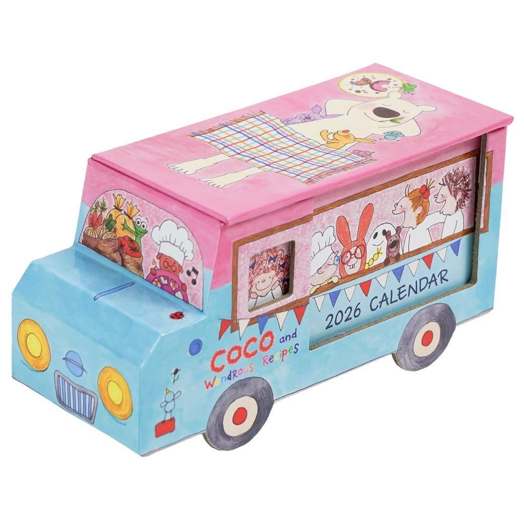 2026年 カーボックスカレンダー ココちゃん - PaperMint Online Shop