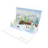 ★ミニサンタポップアップカード