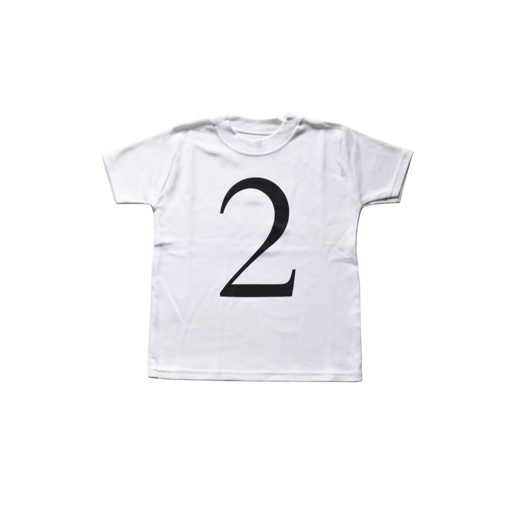 【20%→30%OFF!】The Wonder Years Number T-shirt SS White No.2 img