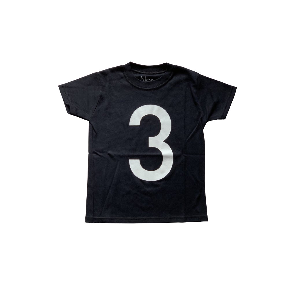 The Wonder Years Number T-shirt SS Black No.3 img