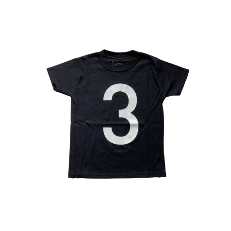 The Wonder Years Number T-shirt SS Black No.3