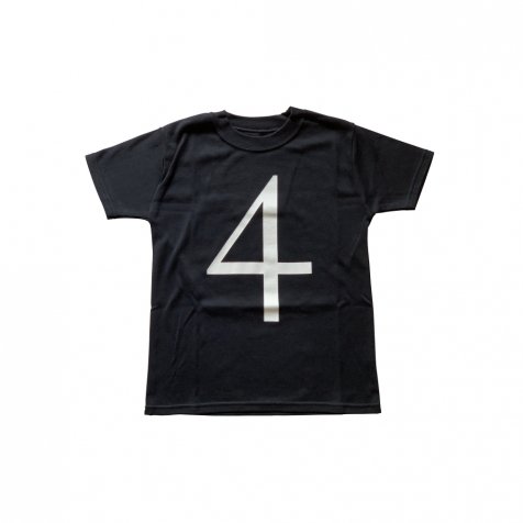 The Wonder Years Number T-shirt SS Black No.4