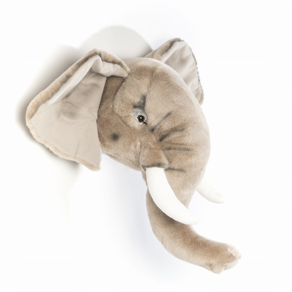 Animal Head Elephant 剥製風のぬいぐるみ ぞう Cuccu こども服と雑貨のセレクトショップ クックです