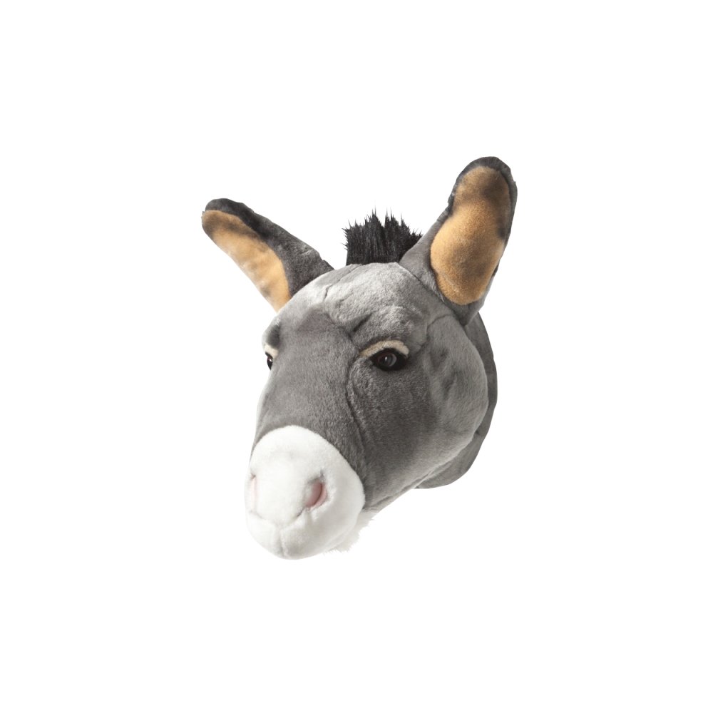Animal Head Donkey 剥製風のぬいぐるみ・ドンキー img