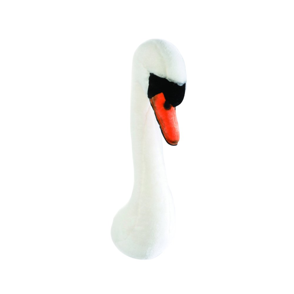 Animal Head White Swan 剥製風のぬいぐるみ 白鳥 Cuccu こども服と雑貨のセレクトショップ クックです