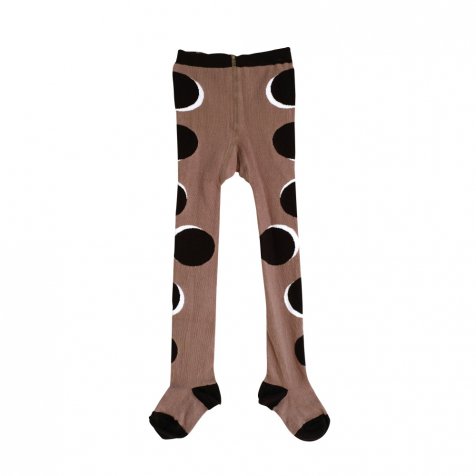 【70%OFF!】BABY TIGHTS BLACK DOTS