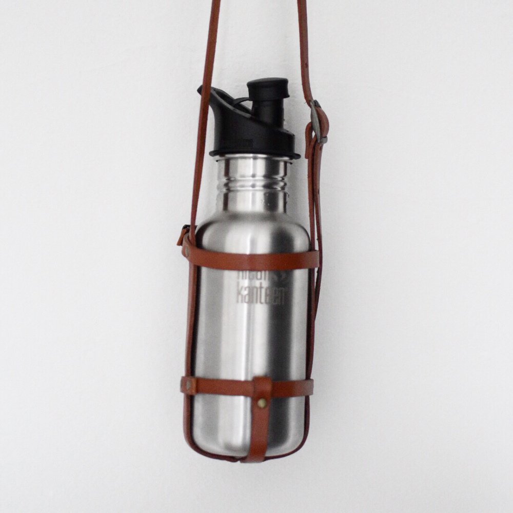 leather bottle strap for klean kanteen / long レザーボトルストラップ img6