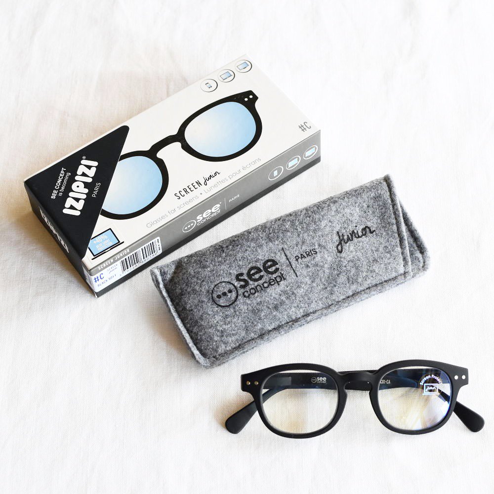 JUNIOR Glasses for Screens 眼鏡 #C BLACK img4