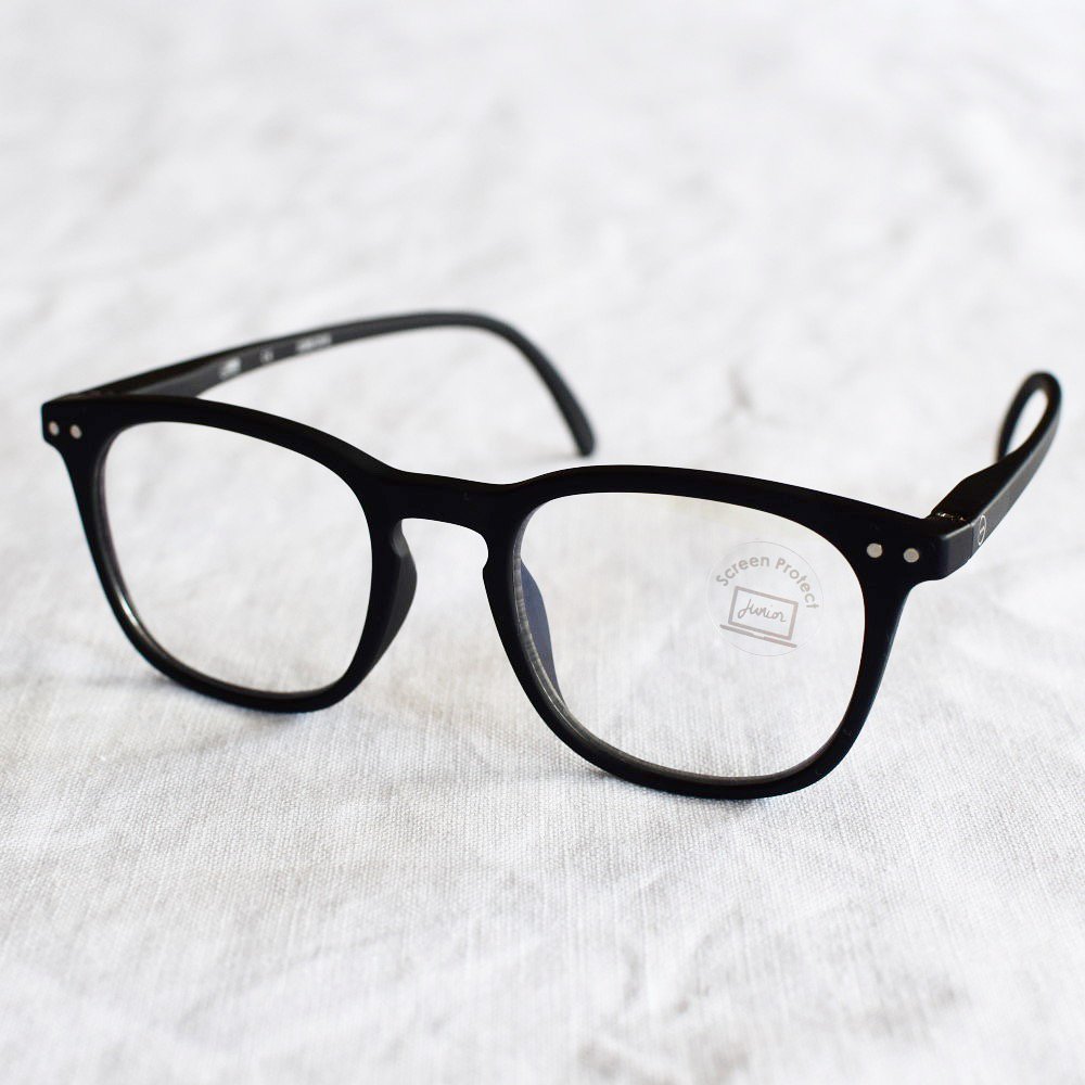 JUNIOR Glasses for Screens 眼鏡 #E BLACK img1