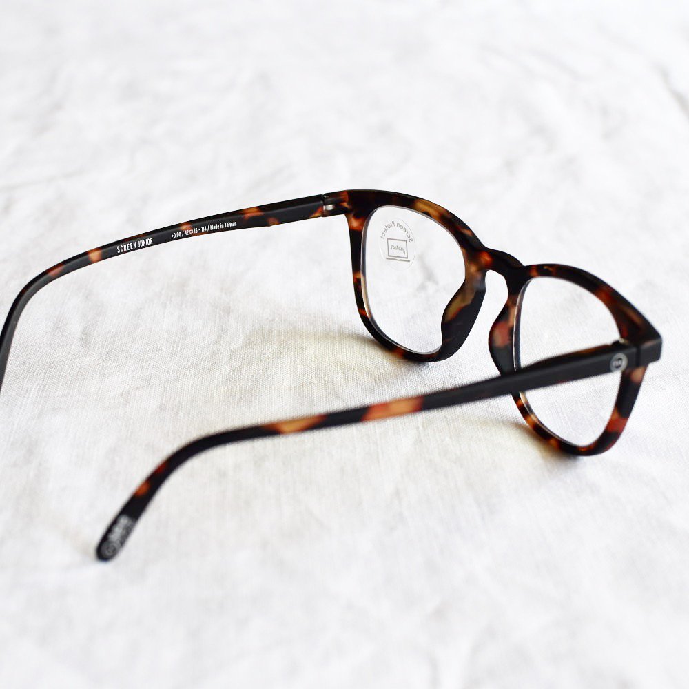 子供用ブルーライトカットメガネ / JUNIOR Glasses for Screens #E TORTOISE img2