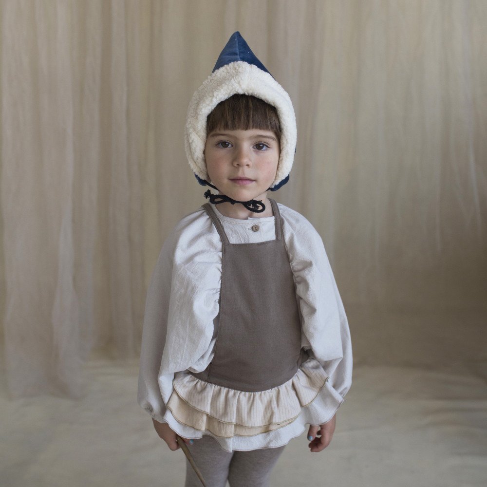 【50%→60%OFF!】Stone-coloured Romper Suit with Frill img7