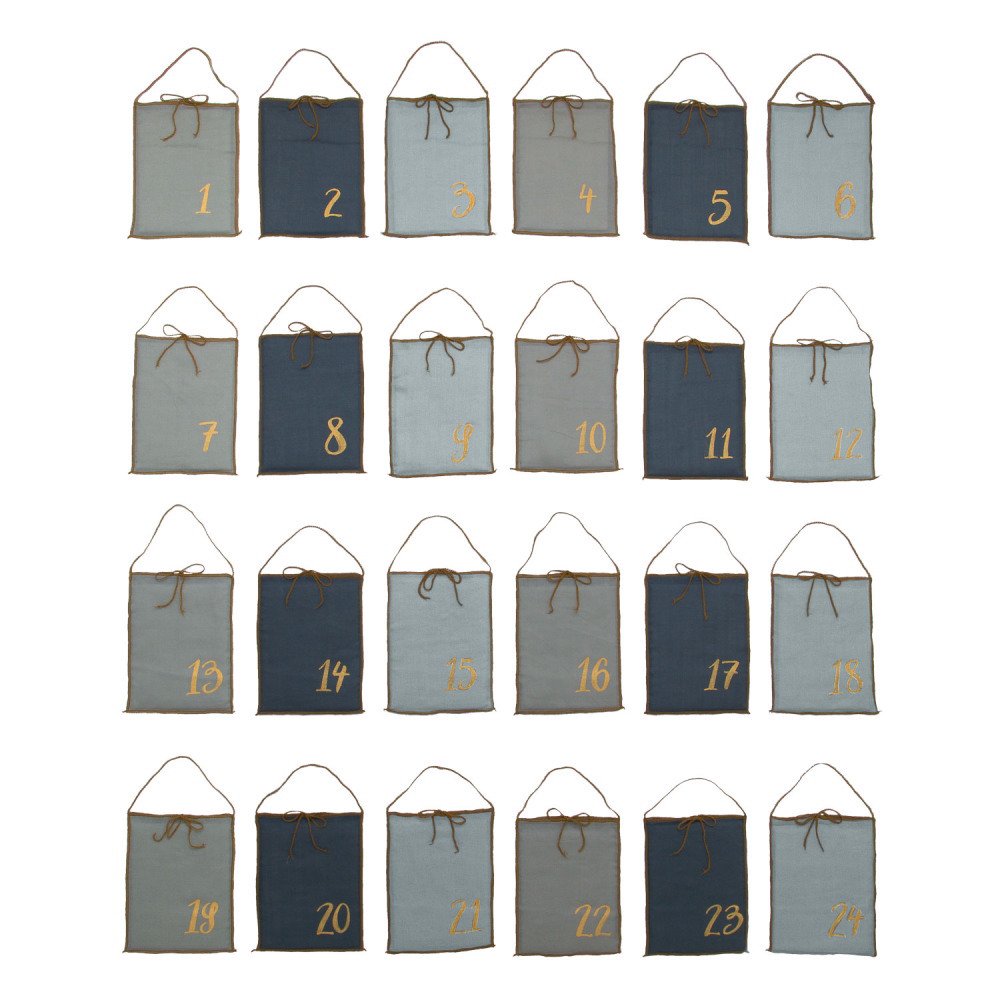 ɥ٥ȥ / Advent Calendar Gift Bags Mix Blue img