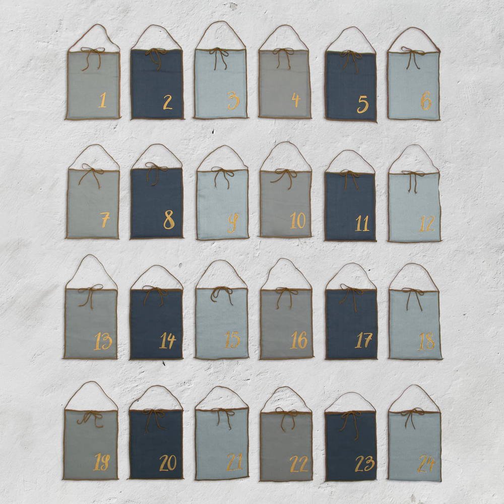 ɥ٥ȥ / Advent Calendar Gift Bags Mix Blue img2