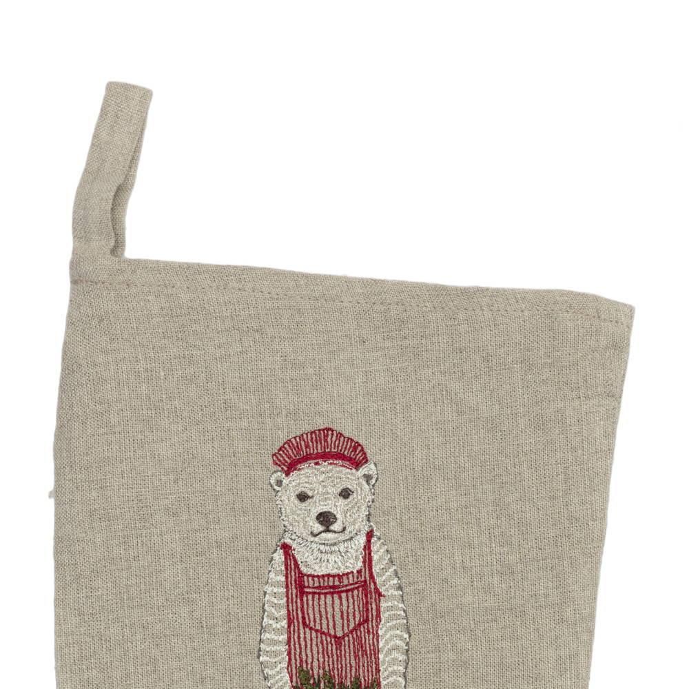 Coral&Tusk ���ꥹ�ޥ����å��� / Train Conductor Bear Small Stocking img2