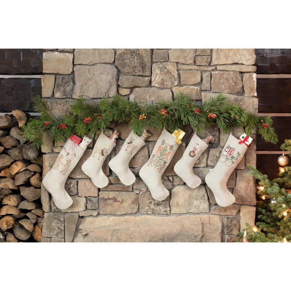 Coral&Tusk ���ꥹ�ޥ����å��� / Train Conductor Bear Small Stocking img6