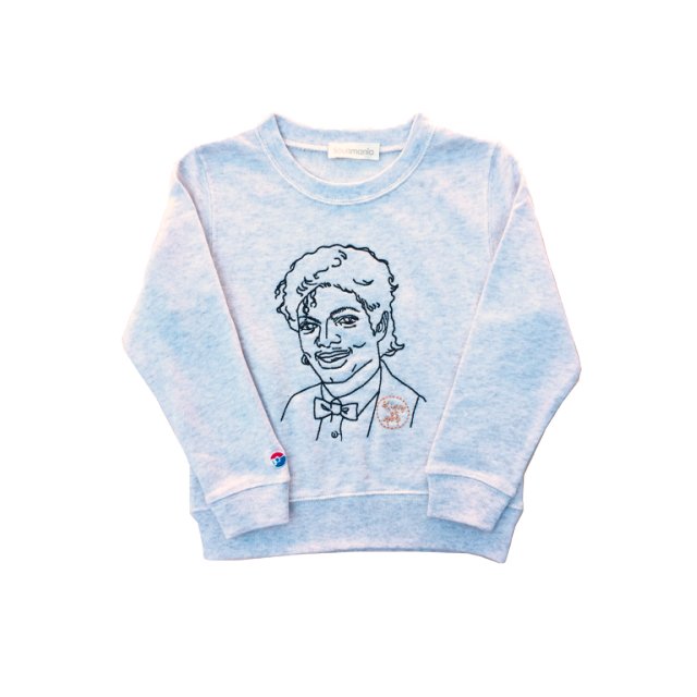 30%OFF!KING OF POP sweat crew oat meal img