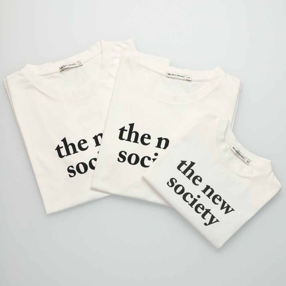 【30%→40%OFF!】THE NEW SOCIETY TEE OFF WHITE img