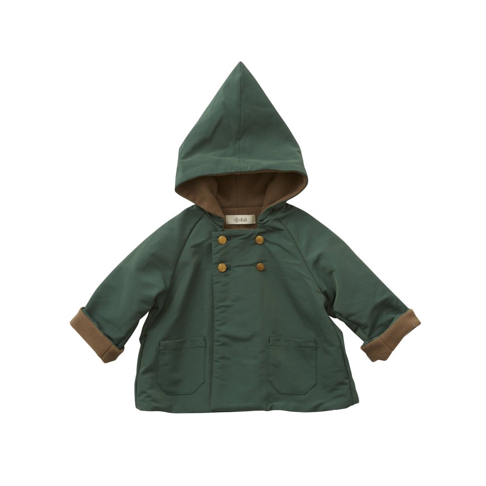 elf coat green - cuccu-こども服と雑貨のセレクトショップ、クックです。