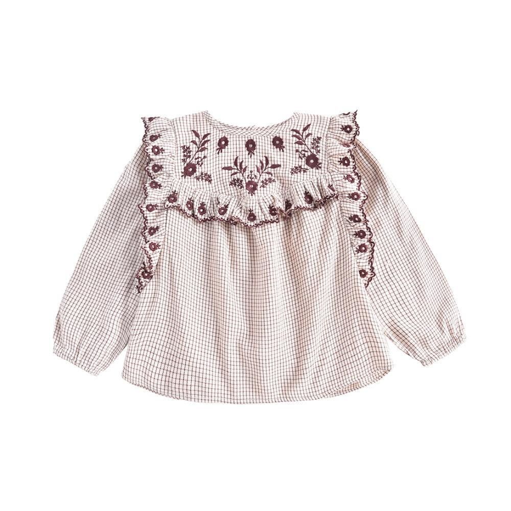 Louise Misha å֥饦 / Blouse Abalone Cream Check img1