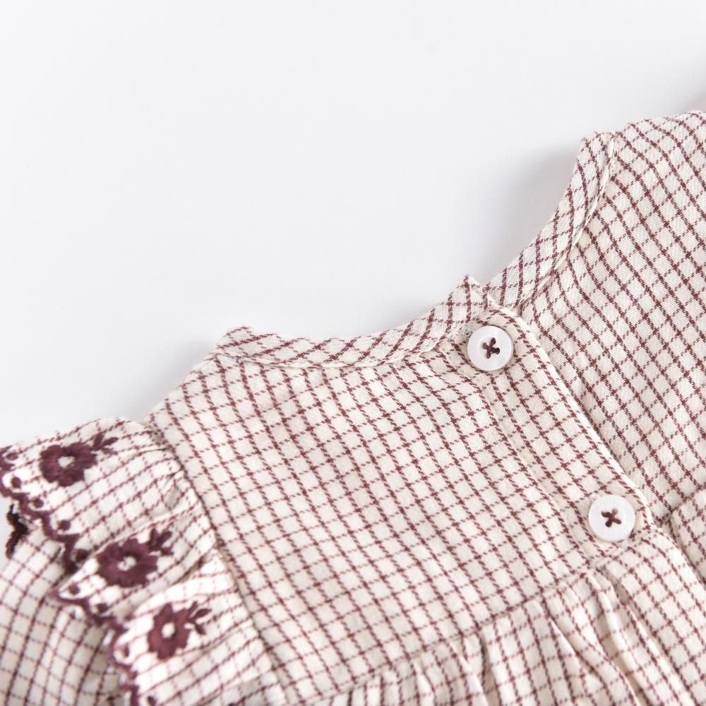 Louise Misha å֥饦 / Blouse Abalone Cream Check img4