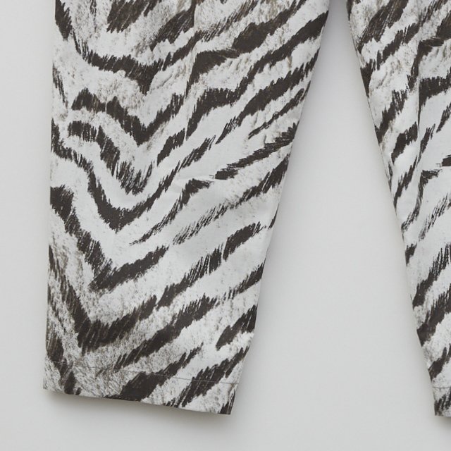 Tiger print pants white img2
