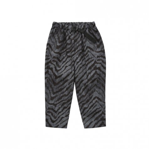 【1/23 正午販売開始予定】Tiger print pants charcoal