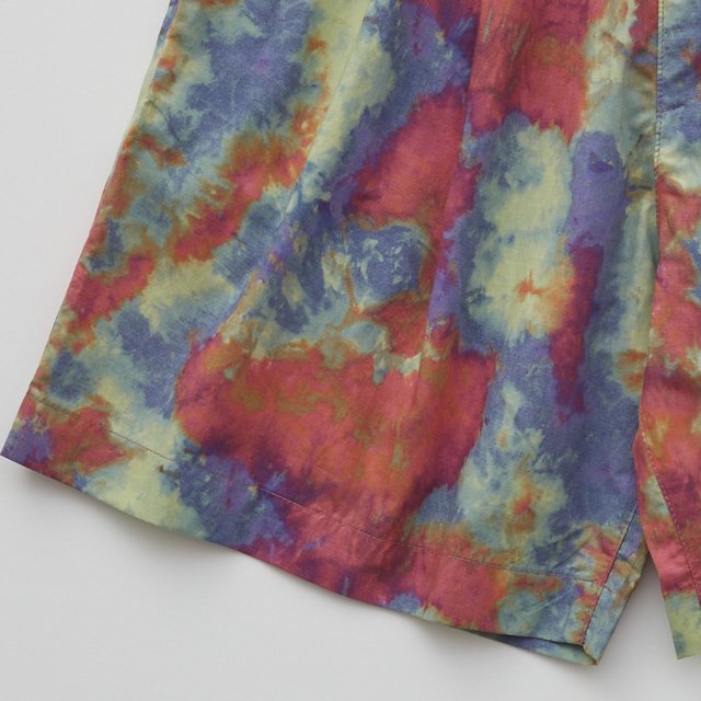 50%OFF!Tie-dye wide shorts pink mix img2