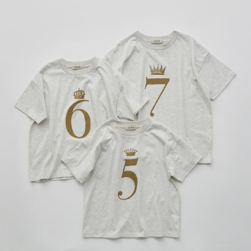 Number Tee for Birthday top ivory img5