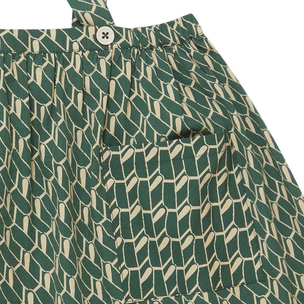 Aralia Skirt Emerald GEO print img4