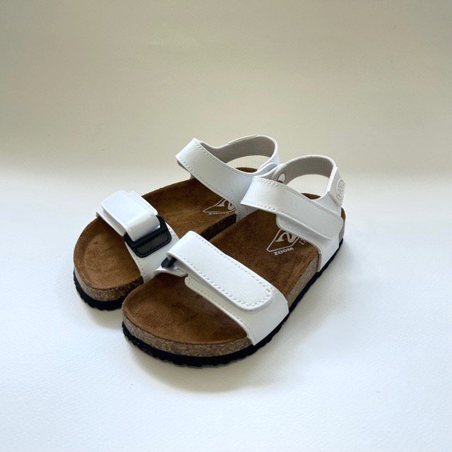 Velcro Sandal White img1