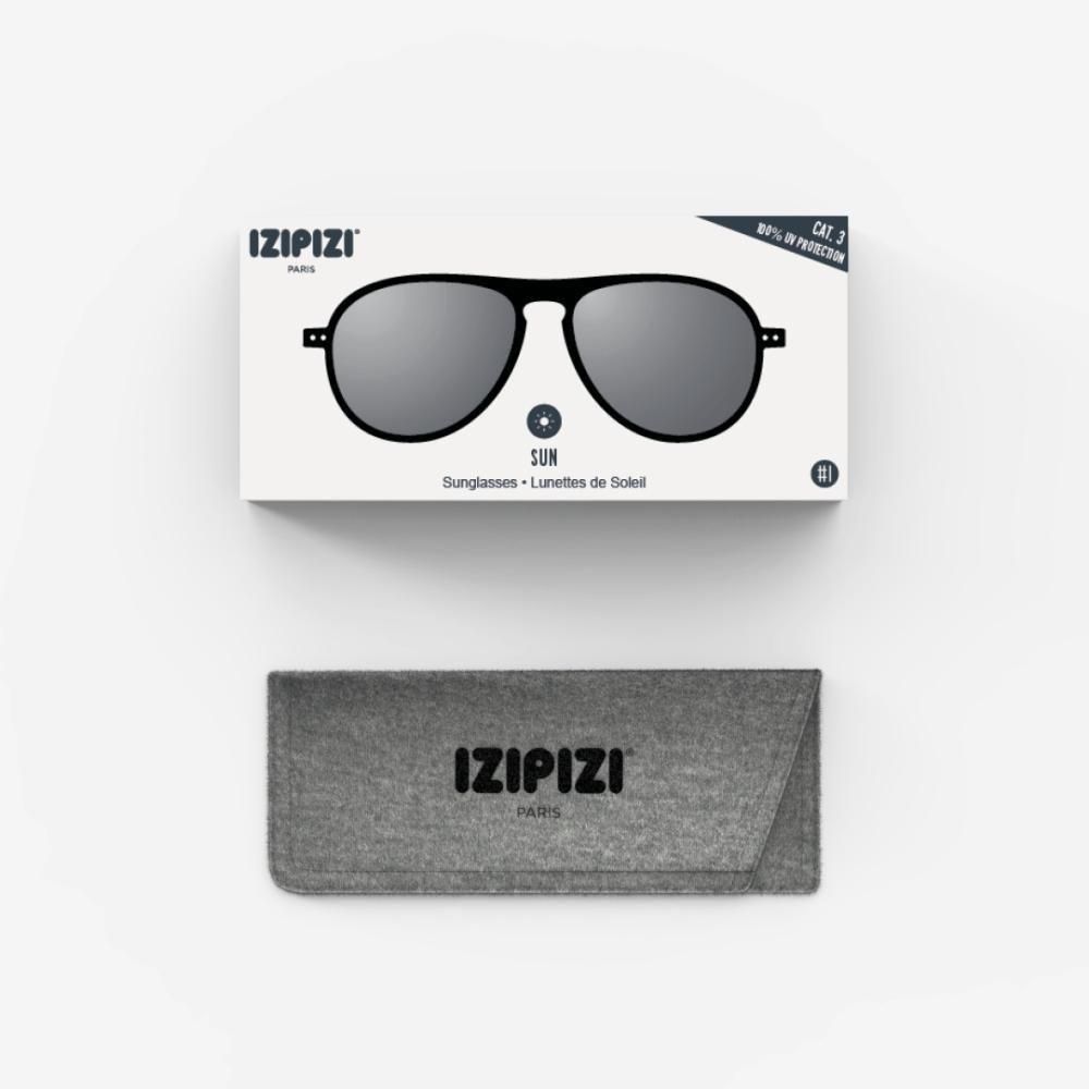 IZIPIZI ѥ󥰥饹 / Sunglasses THE AVIATOR #I Black img3