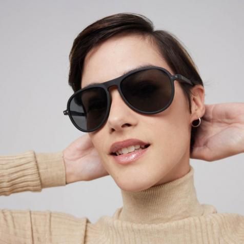 IZIPIZI ѥ󥰥饹 / Sunglasses THE AVIATOR #I Black