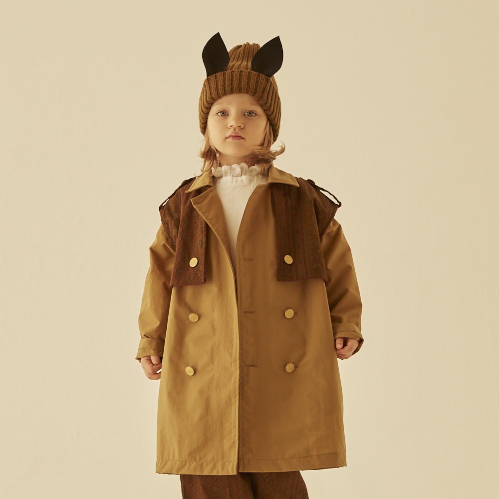 40%OFF!Fox Knights trench coat camel img6