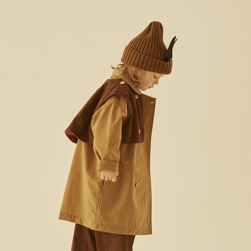 40%OFF!Fox Knights trench coat camel img7