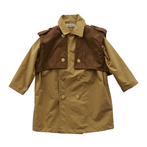 【30%OFF!】Fox Knights trench coat camel