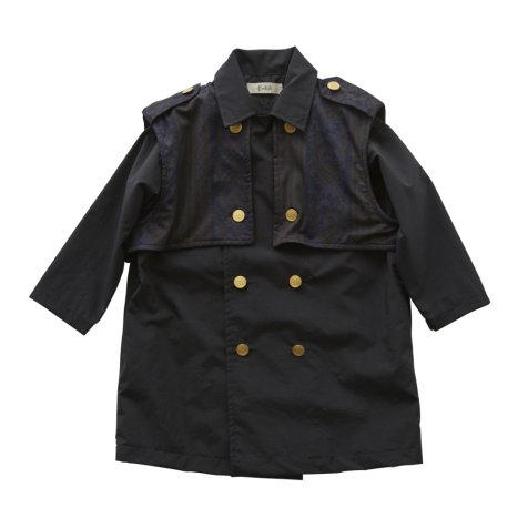 【30%OFF!】Fox Knights trench coat navy