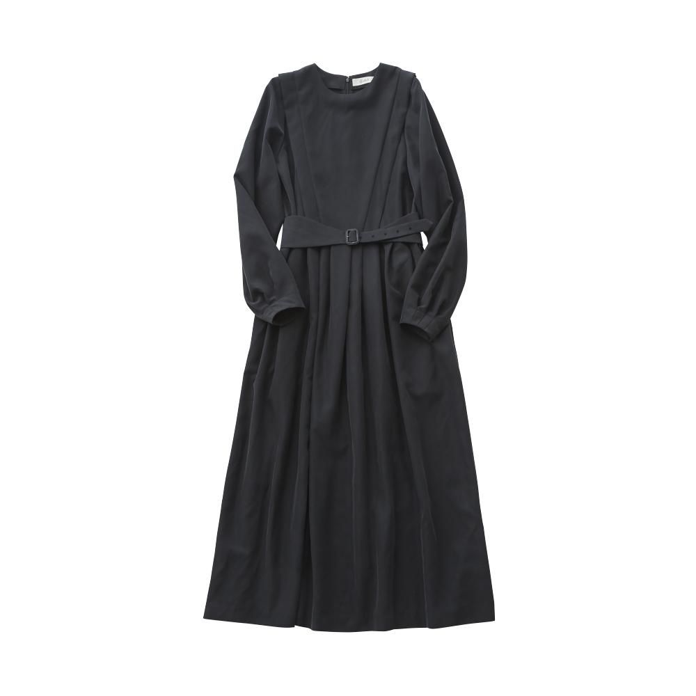 eLfinFolk 大人ワンピース / Womens Modal belted Long dress