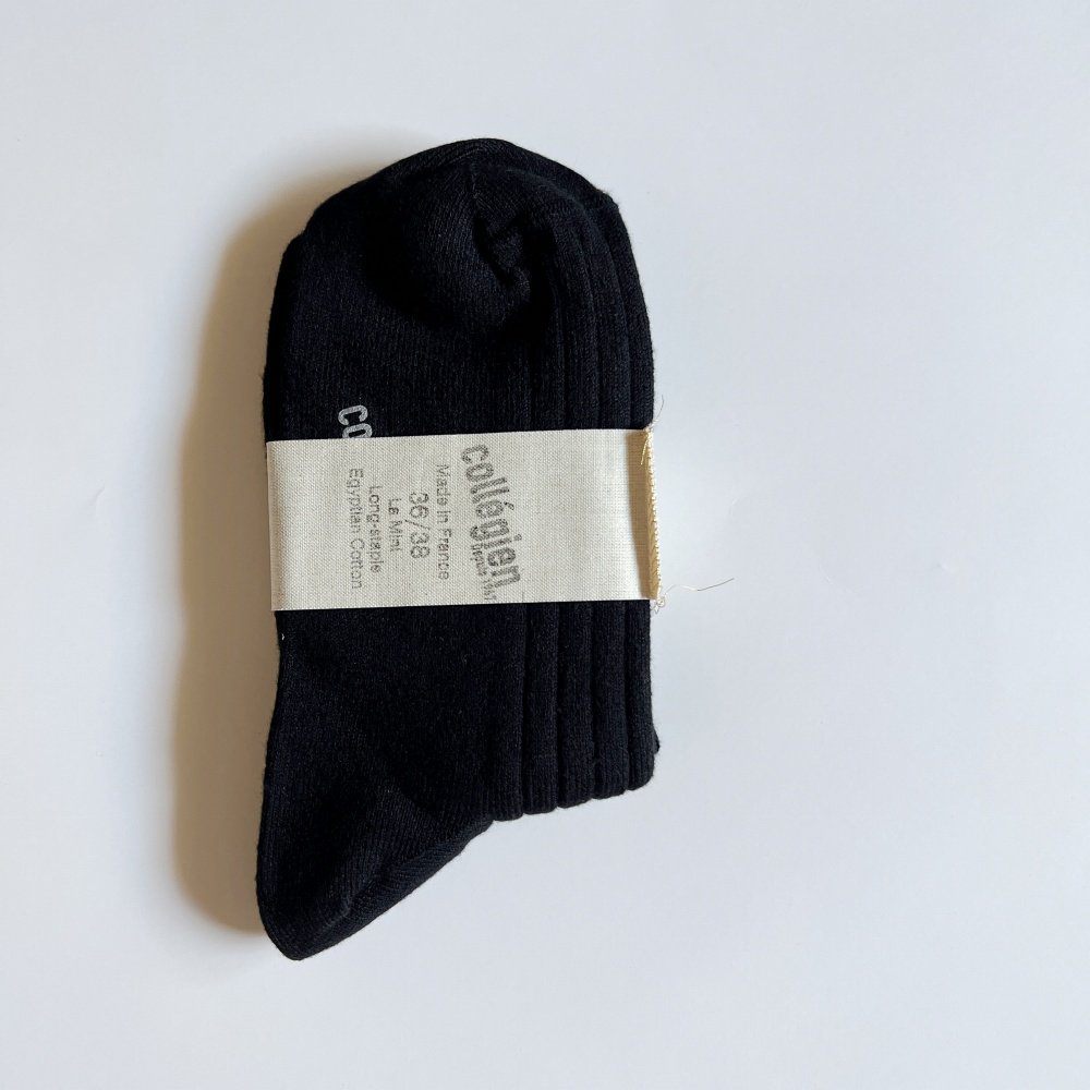 󥯥륽å La Mini Ribbed Ankle Socks ͥ/ Noir de Charbon img2