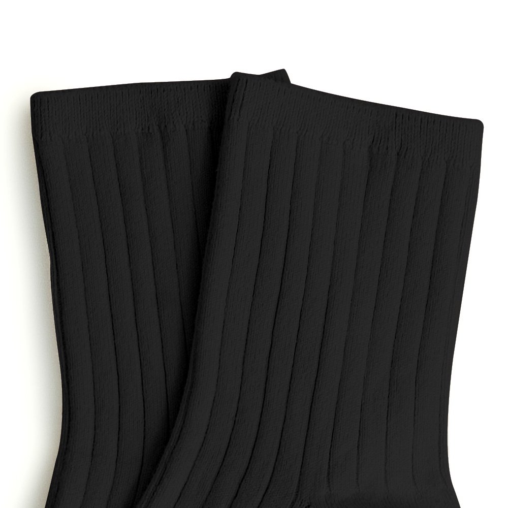 La Mini Ribbed Ankle Socks ͥ/ Noir de Charbon img5