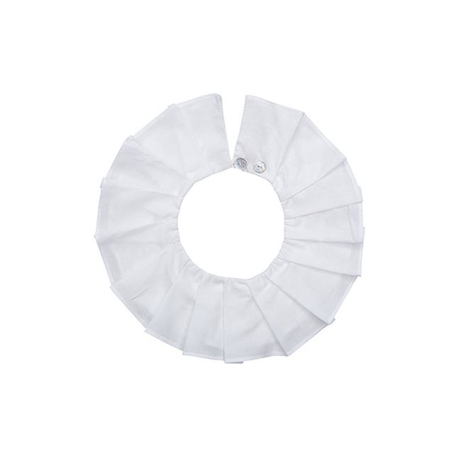 【20%OFF!】Pleated Collar White img6