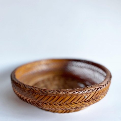 No.029 Vintage Woven Wicker Basket カゴ